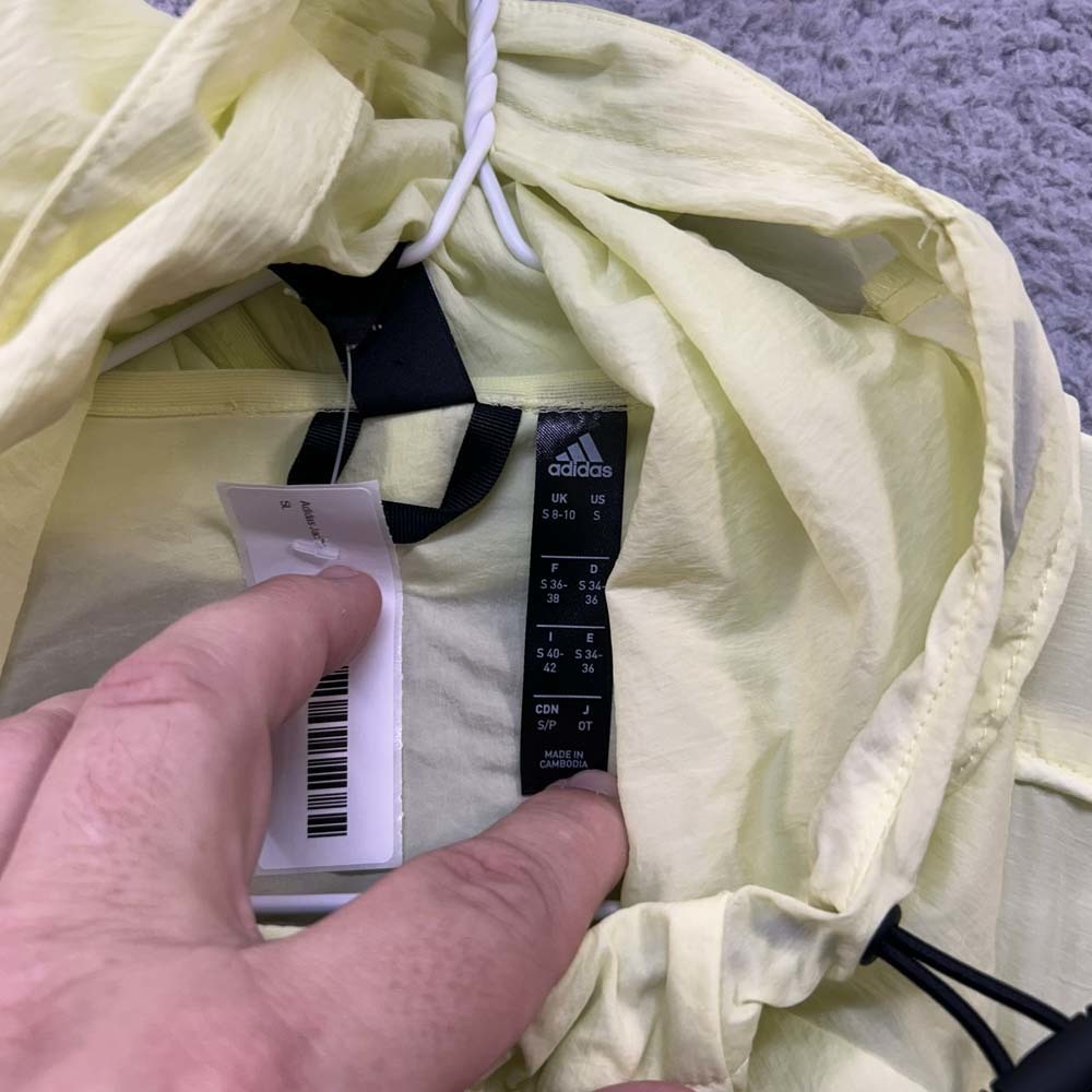 Adidas Running Jacket Womens Basic Size Small She… - image 3